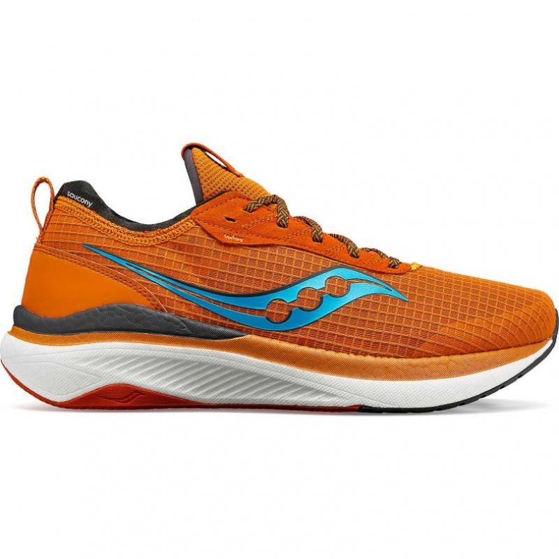 Orange Men\'s Saucony Freedom Crossport Running Shoes | AUSTRALIA-LSEQN