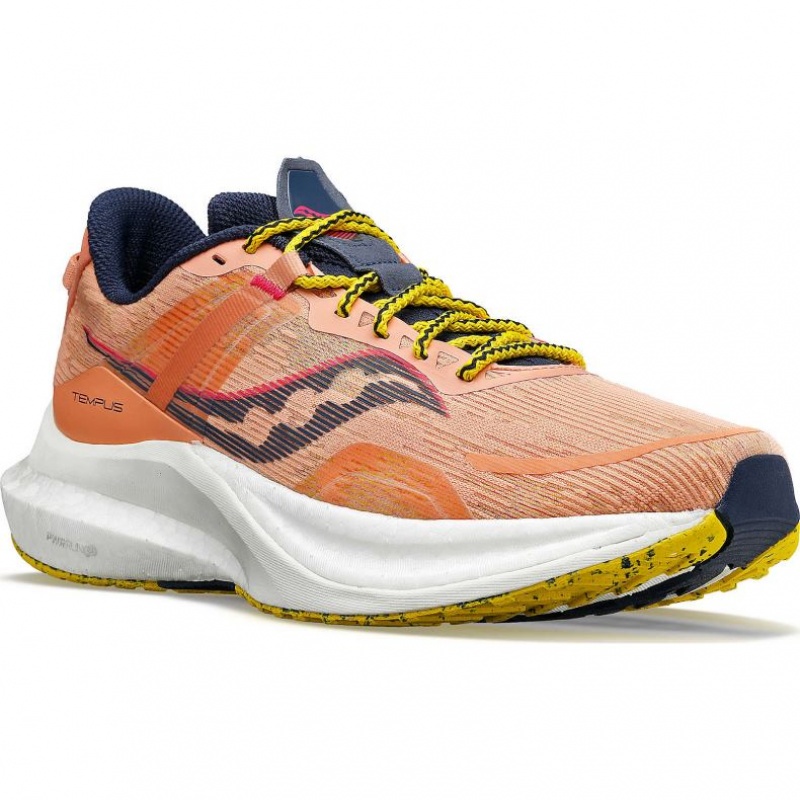 Orange Men's Saucony Tempus Running Shoes | AUS-OBEFM