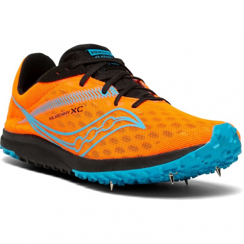 Orange Women's Saucony Kilkenny XC9 Spikes | AUSTRALIA-IPKOQ