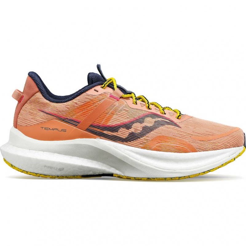 Orange Women\'s Saucony Tempus Running Shoes | AUS-MUCSO