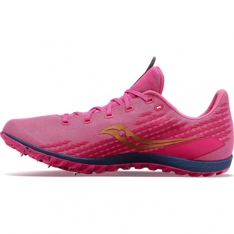 Pink Men's Saucony Havok XC 3 Spikes | AUS-QBZUN