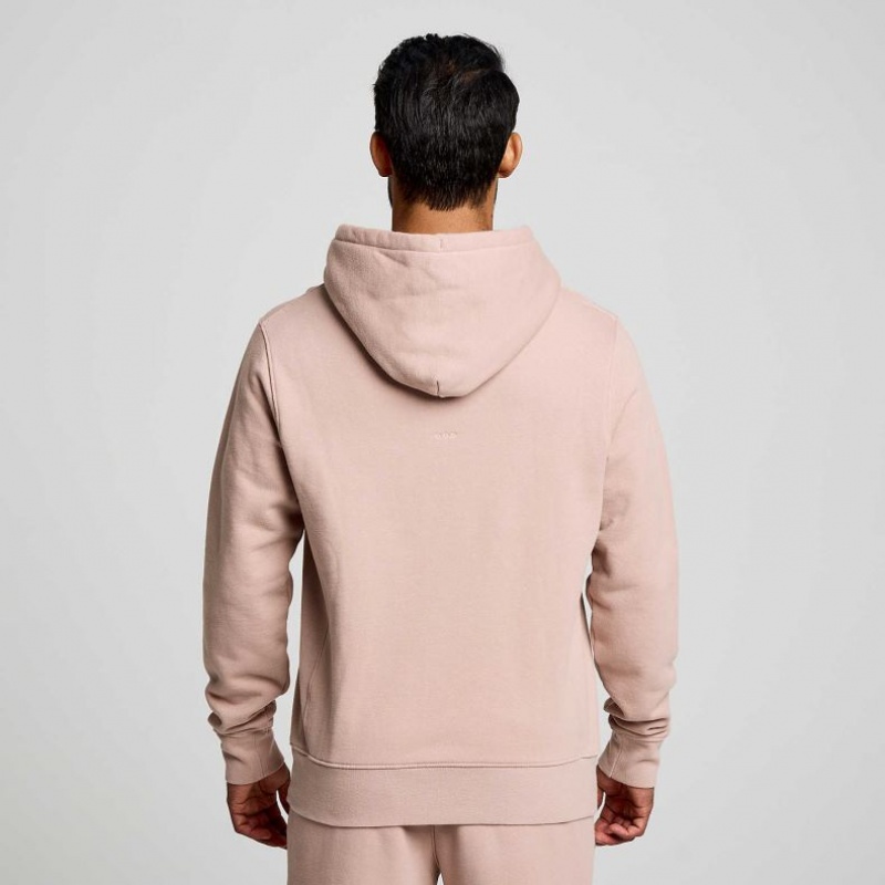 Pink Men's Saucony Recovery Hoodie | AUSTRALIA-INPZS