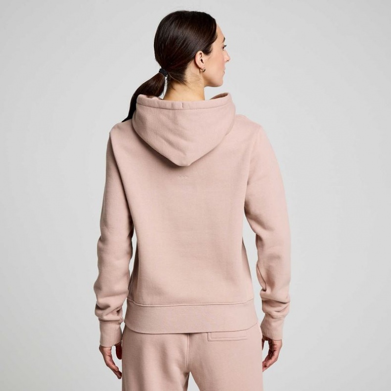 Pink Women's Saucony Recovery Hoodie | AUSTRALIA-NBTUW