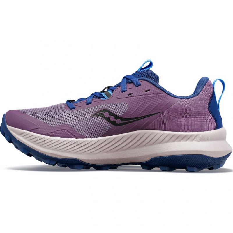 Purple Women's Saucony Blaze TR Trail Running Shoes | AUS-DQJIB