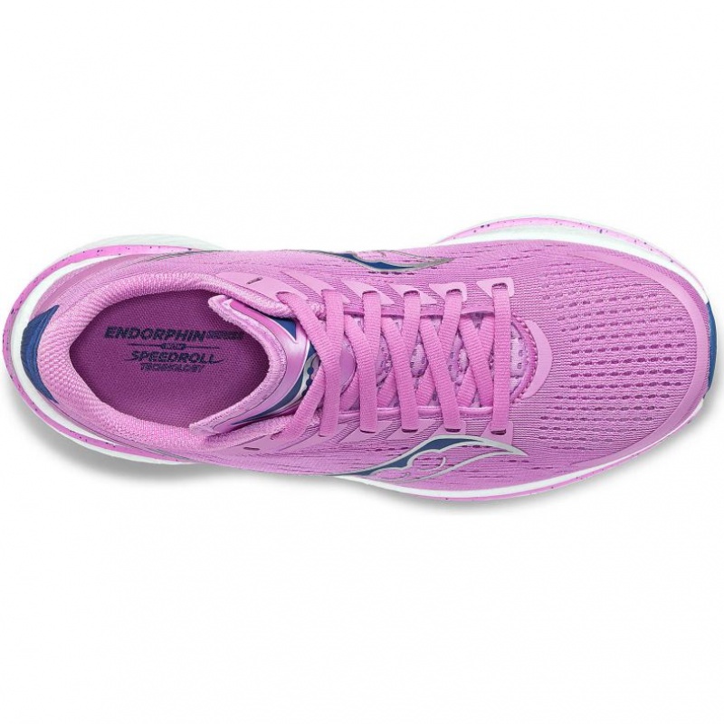 Purple Women's Saucony Endorphin Speed 3 Running Shoes | AUSTRALIA-DMQEL