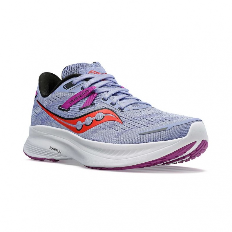 Purple Women's Saucony Guide 16 Running Shoes | AUS-YQUJF