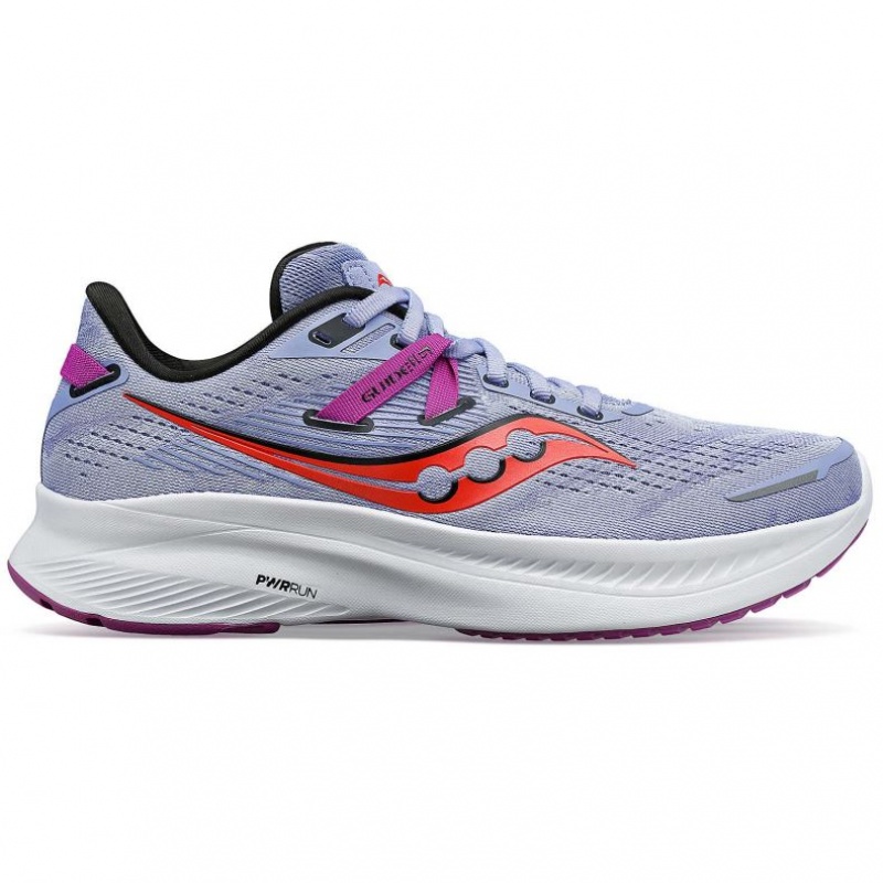 Purple Women\'s Saucony Guide 16 Running Shoes | AUS-YQUJF