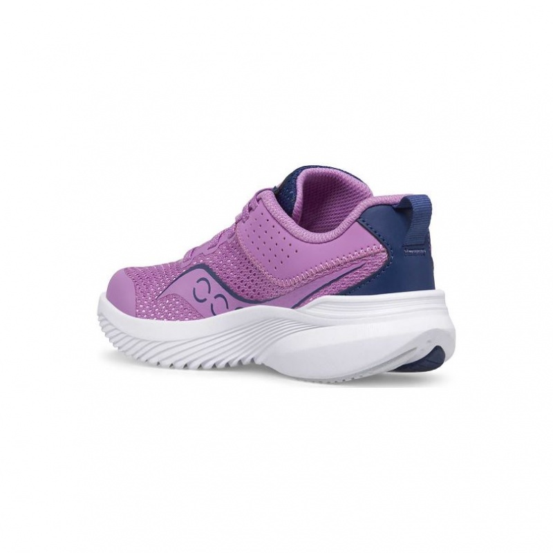 Purple / Indigo Big Kids' Saucony Kinvara 14 Sneaker | AUSTRALIA-MAHVR