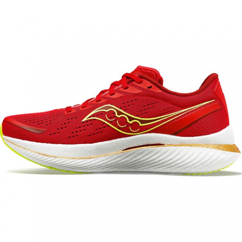 Red Men's Saucony Endorphin Speed 3 Running Shoes | AUS-BMEVI