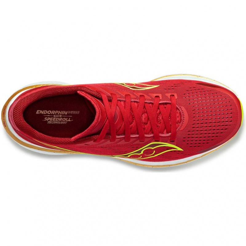 Red Men's Saucony Endorphin Speed 3 Running Shoes | AUS-BMEVI