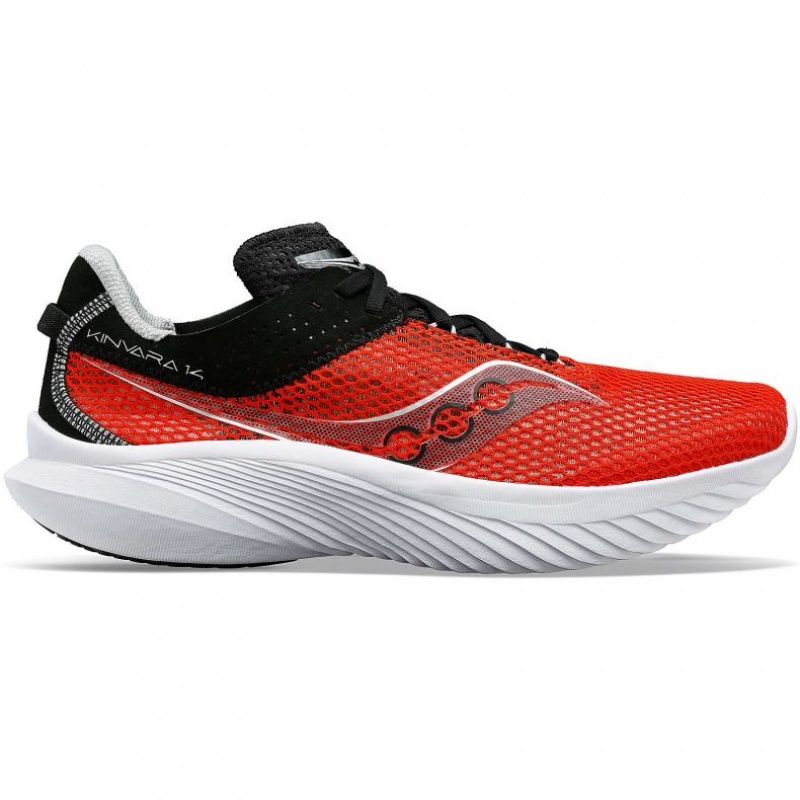 Red Men\'s Saucony Kinvara 14 Running Shoes | AUS-LABHC