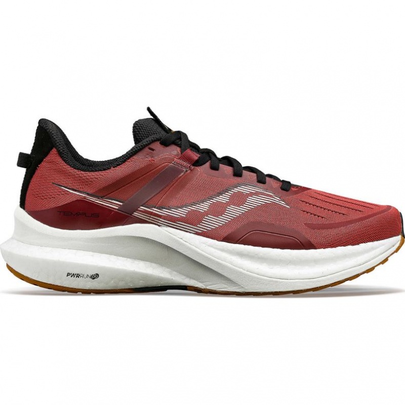 Red Men\'s Saucony Tempus Running Shoes | AUSTRALIA-BKECJ