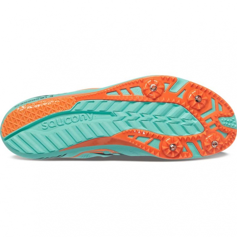 Turquoise Men's Saucony Endorphin 3 Spikes | AUSTRALIA-QUGYI