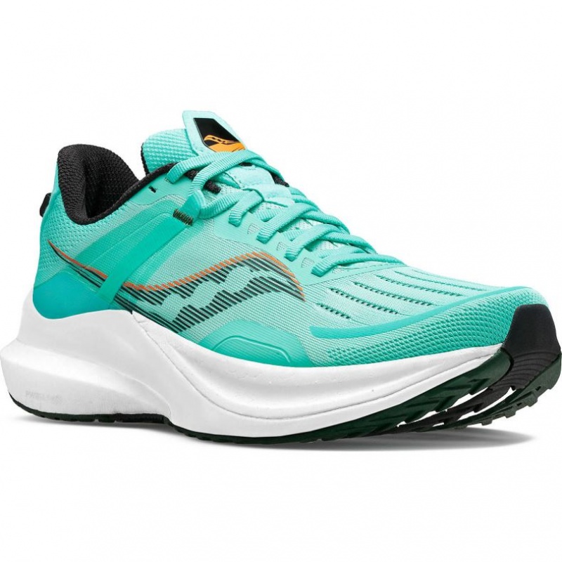 Turquoise Men's Saucony Tempus Running Shoes | AUSTRALIA-TQJZX