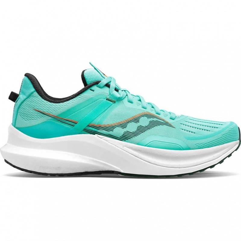 Turquoise Men\'s Saucony Tempus Running Shoes | AUSTRALIA-TQJZX