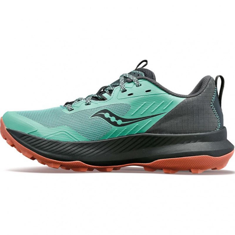 Turquoise Women's Saucony Blaze TR Trail Running Shoes | AUS-GNISF