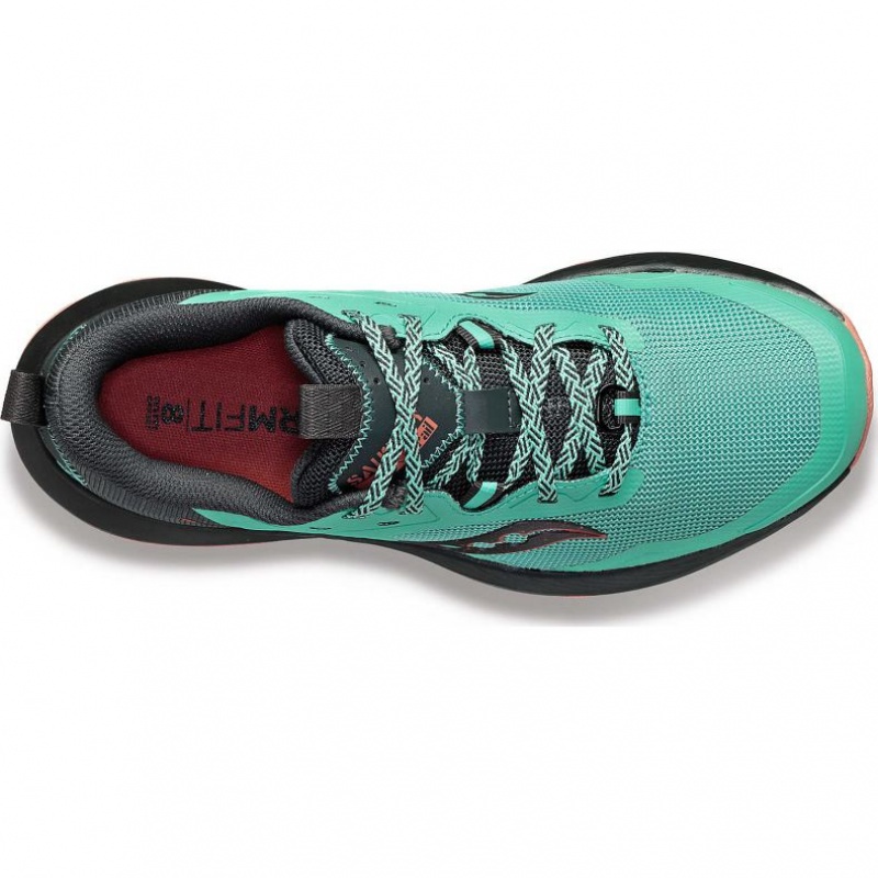 Turquoise Women's Saucony Blaze TR Trail Running Shoes | AUS-GNISF