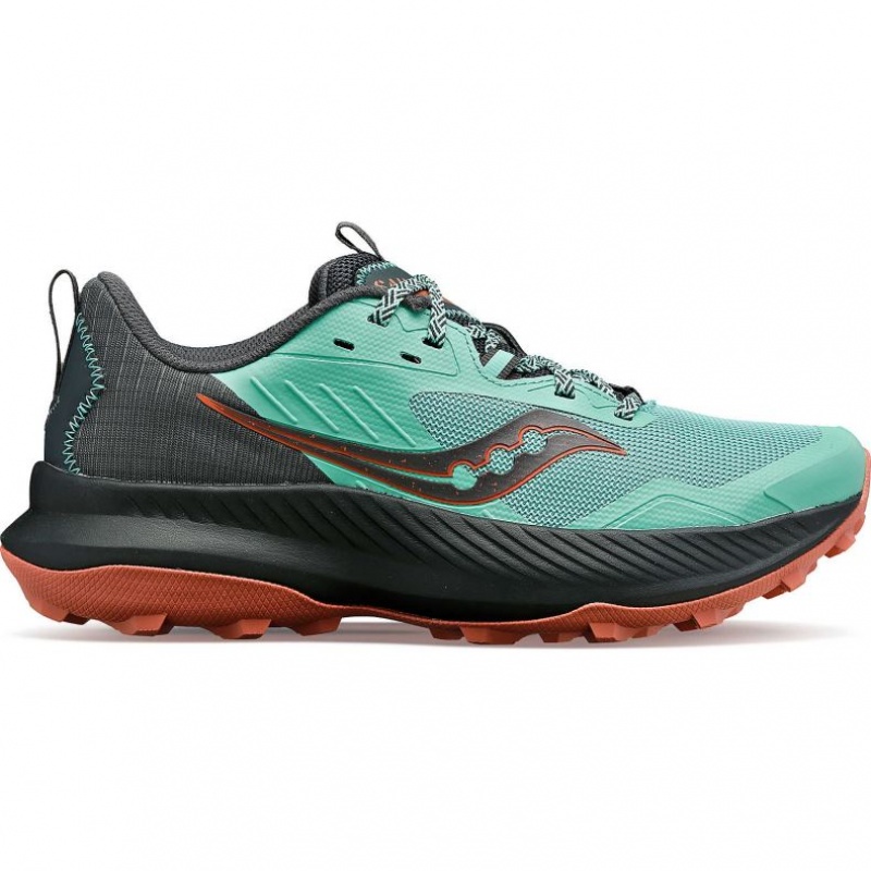 Turquoise Women\'s Saucony Blaze TR Trail Running Shoes | AUS-GNISF