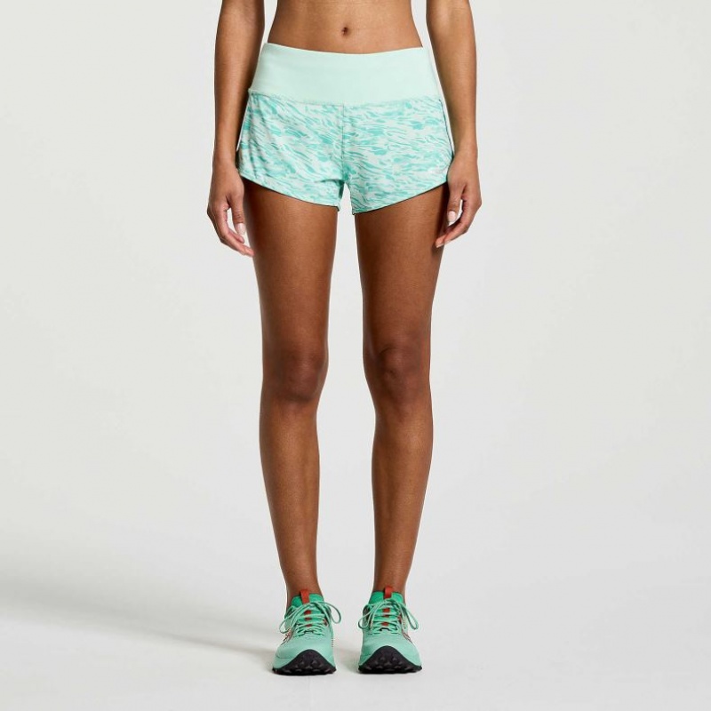 Turquoise Women\'s Saucony Outpace 2.5\