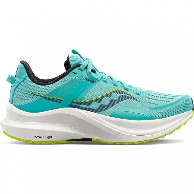 Turquoise Women\'s Saucony Tempus Running Shoes | AUSTRALIA-ICHZP