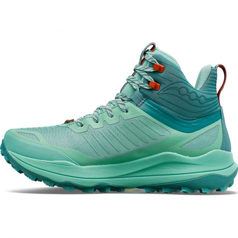 Turquoise Women's Saucony Ultra Ridge GTX Trail Running Shoes | AUSTRALIA-LJOES