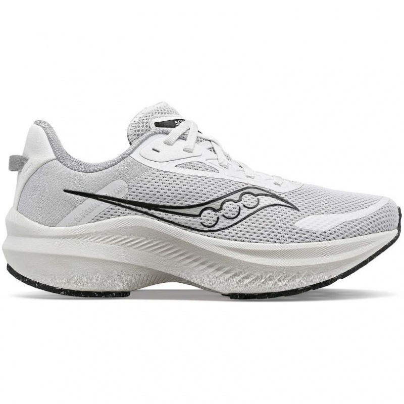 White Men\'s Saucony Axon 3 Running Shoes | AUSTRALIA-CQHTZ