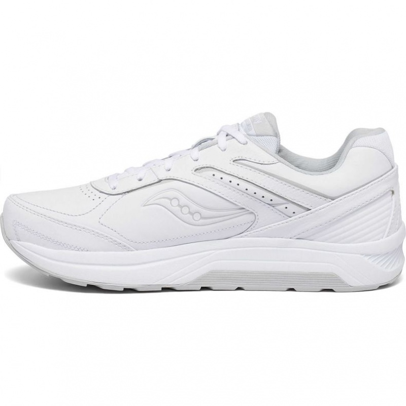 White Men's Saucony Echelon Walker 3 Extra Wide Running Shoes | AUS-VBEMA