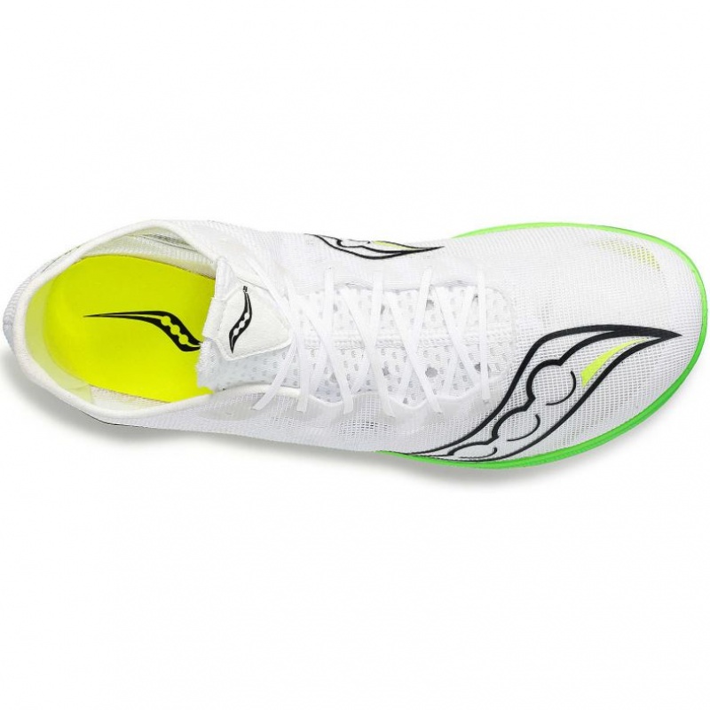 White Men's Saucony Endorphin Cheetah Running Shoes | AUS-QDGOE