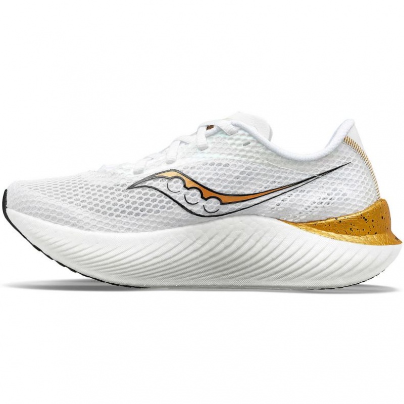 White Men's Saucony Endorphin Pro 3 Running Shoes | AUSTRALIA-JPBAL