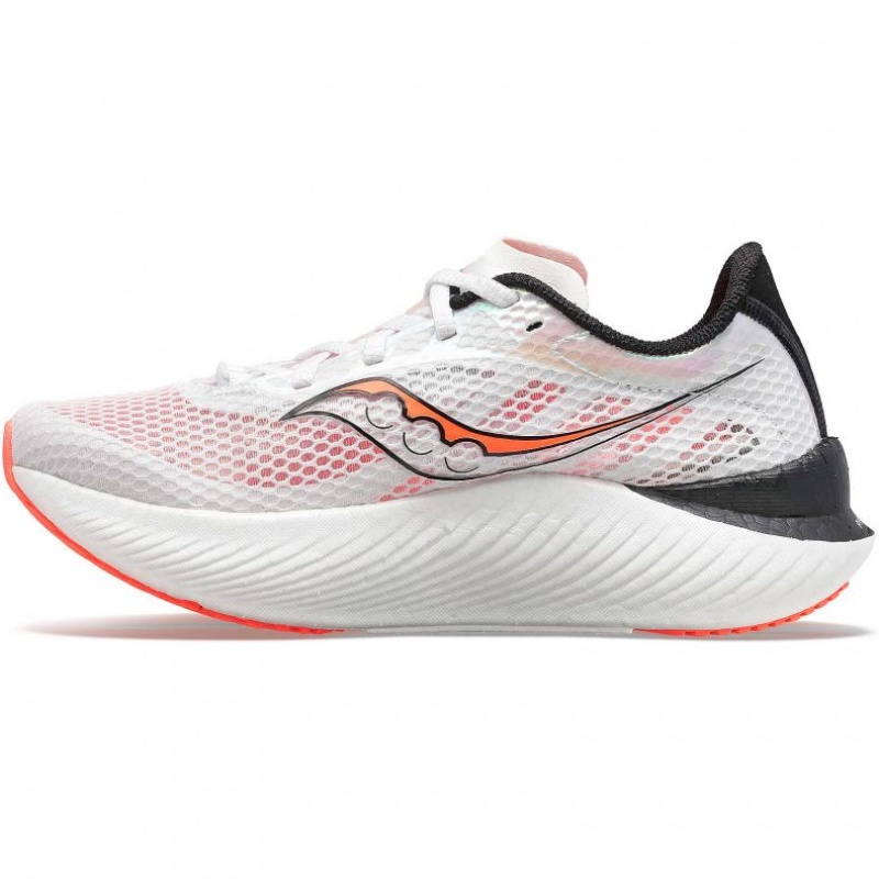 White Men's Saucony Endorphin Pro 3 Running Shoes | AUS-FEQKM