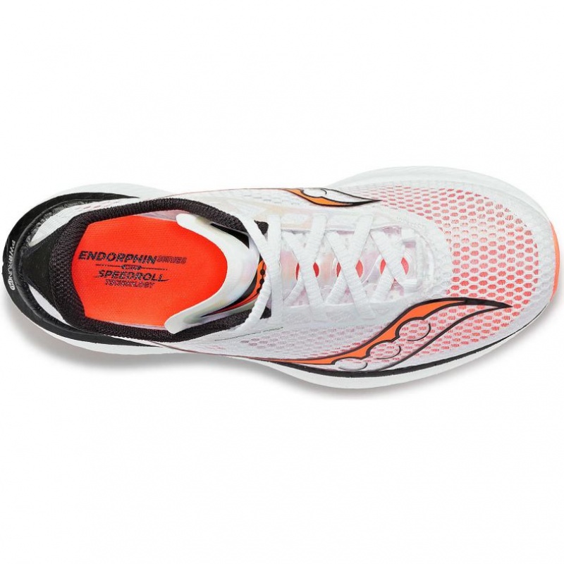 White Men's Saucony Endorphin Pro 3 Running Shoes | AUS-FEQKM