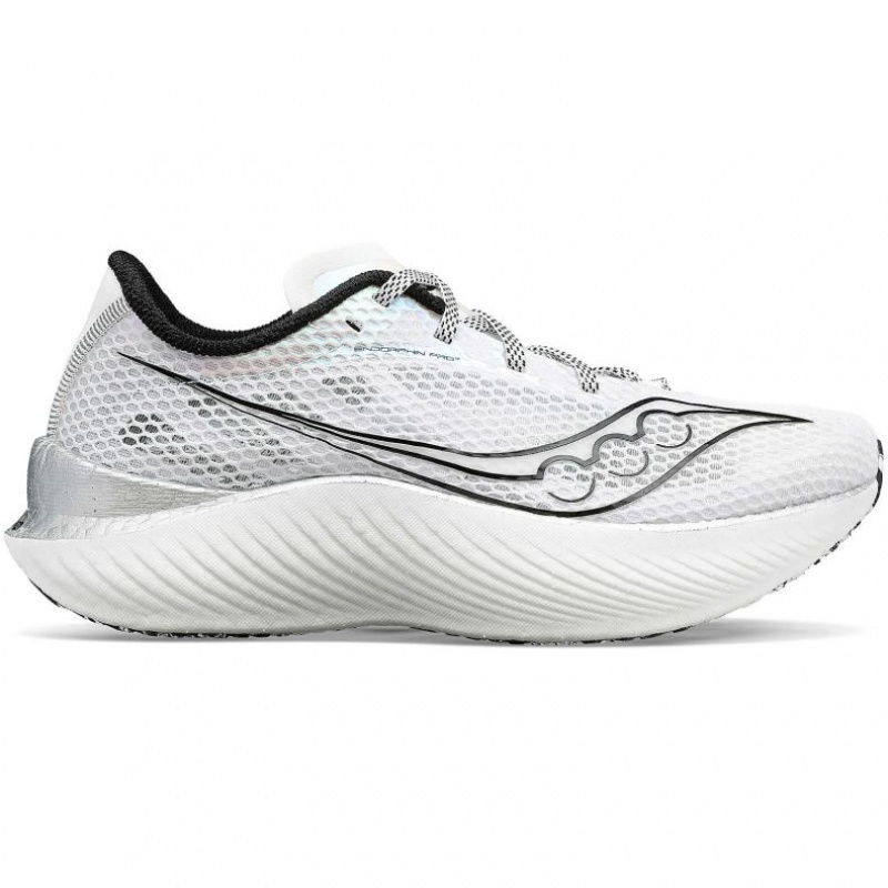 White Men\'s Saucony Endorphin Pro 3 Running Shoes | AUSTRALIA-EZDAO