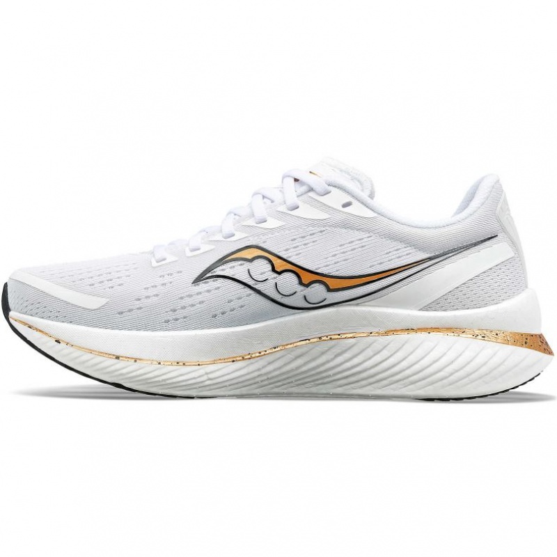 White Men's Saucony Endorphin Speed 3 Running Shoes | AUSTRALIA-QEXBV