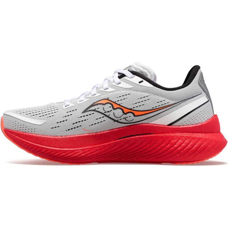 White Men's Saucony Endorphin Speed 3 Running Shoes | AUS-LYCMZ