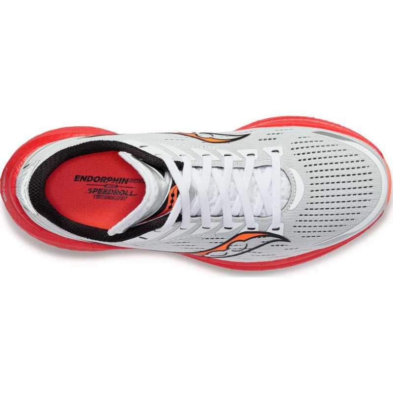 White Men's Saucony Endorphin Speed 3 Running Shoes | AUS-LYCMZ