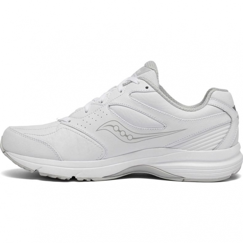 White Men's Saucony Integrity Walker 3 Wide Running Shoes | AUS-EQKFJ