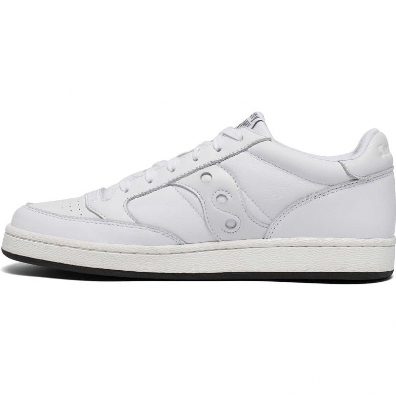 White Men's Saucony Jazz Court Trainer | AUSTRALIA-YFZXH