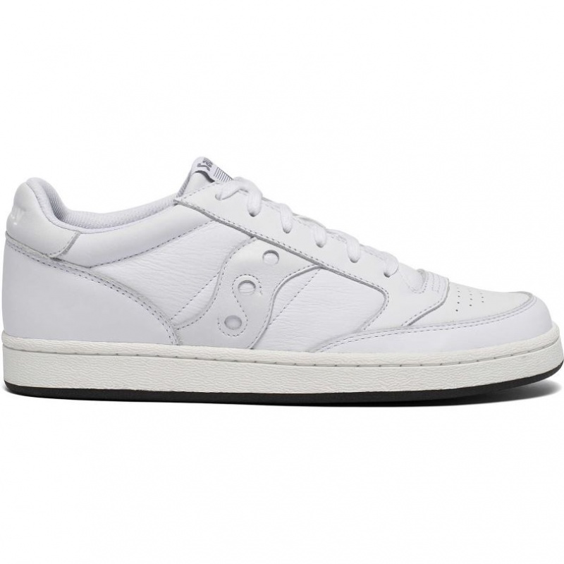 White Men\'s Saucony Jazz Court Trainer | AUSTRALIA-YFZXH