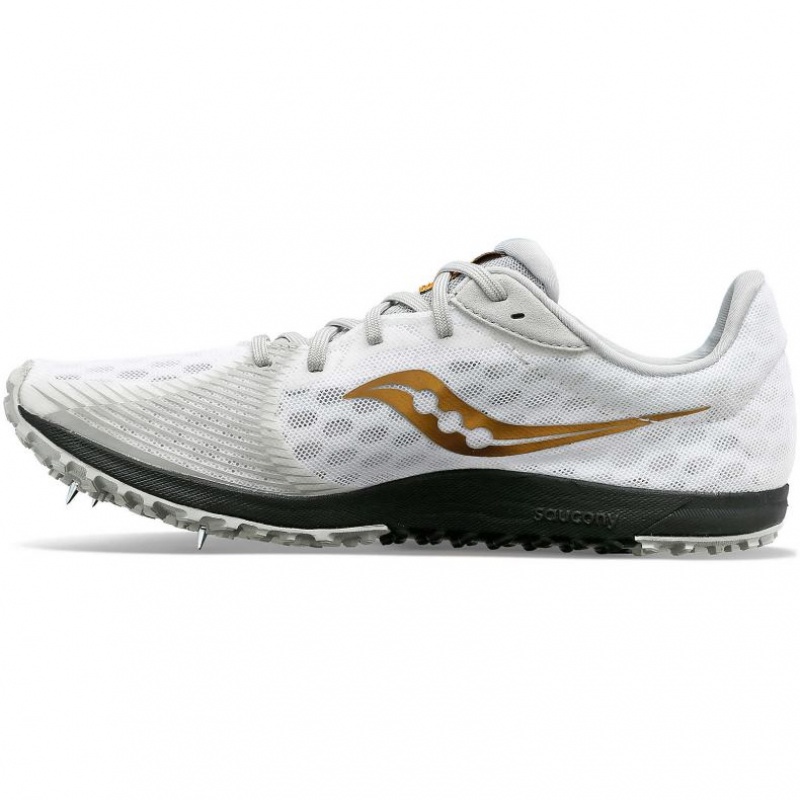 White Men's Saucony Kilkenny XC9 Spikes | AUS-TDWJM