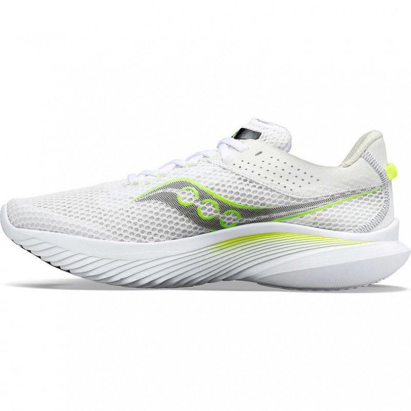 White Men's Saucony Kinvara 14 Running Shoes | AUS-KQXVN