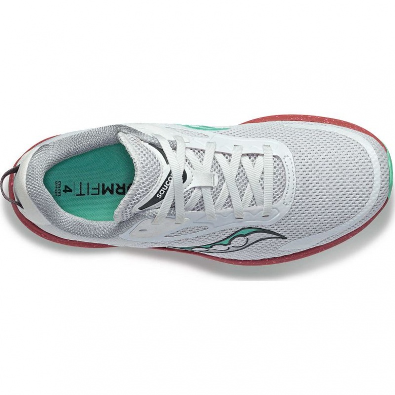 White Women's Saucony Axon 3 Running Shoes | AUS-GVZJP