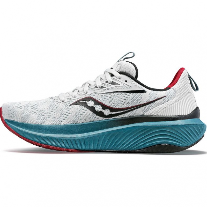 White Women's Saucony Echelon 9 Running Shoes | AUSTRALIA-RLFGI