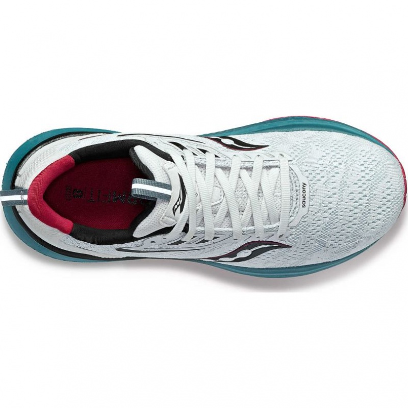 White Women's Saucony Echelon 9 Running Shoes | AUSTRALIA-RLFGI