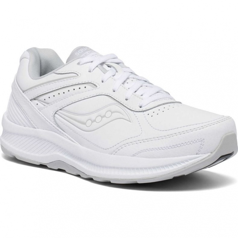 White Women's Saucony Echelon Walker 3 Walking Shoes | AUS-QDYEH