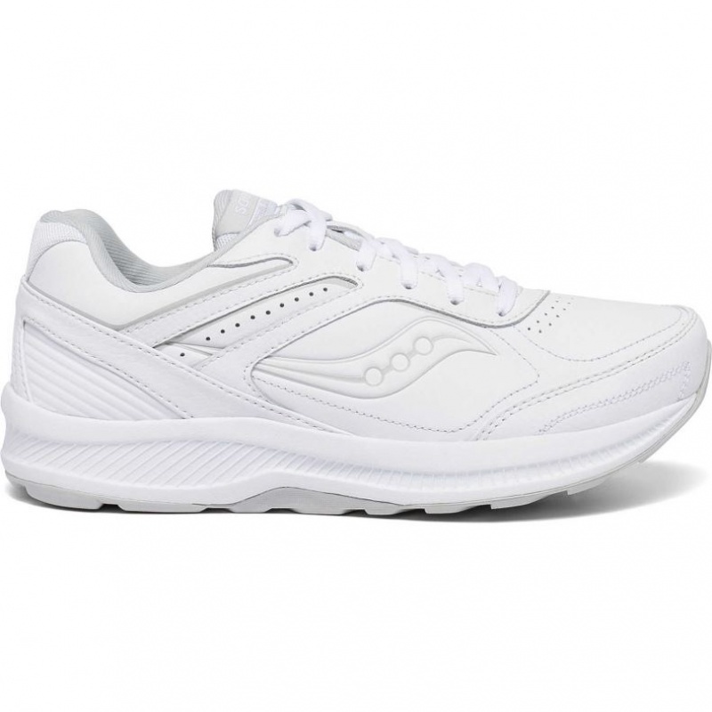 White Women\'s Saucony Echelon Walker 3 Walking Shoes | AUS-QDYEH