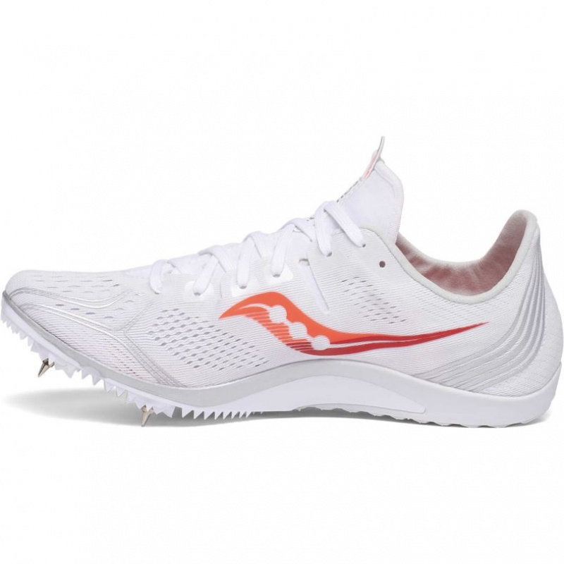 White Women's Saucony Endorphin 3 Spikes | AUS-ITBUP