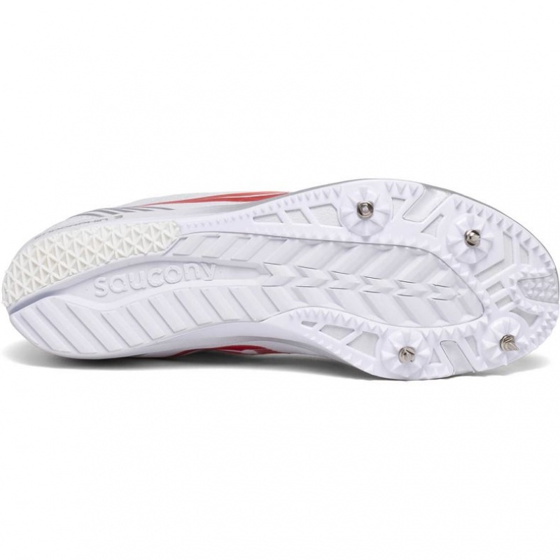 White Women's Saucony Endorphin 3 Spikes | AUS-ITBUP