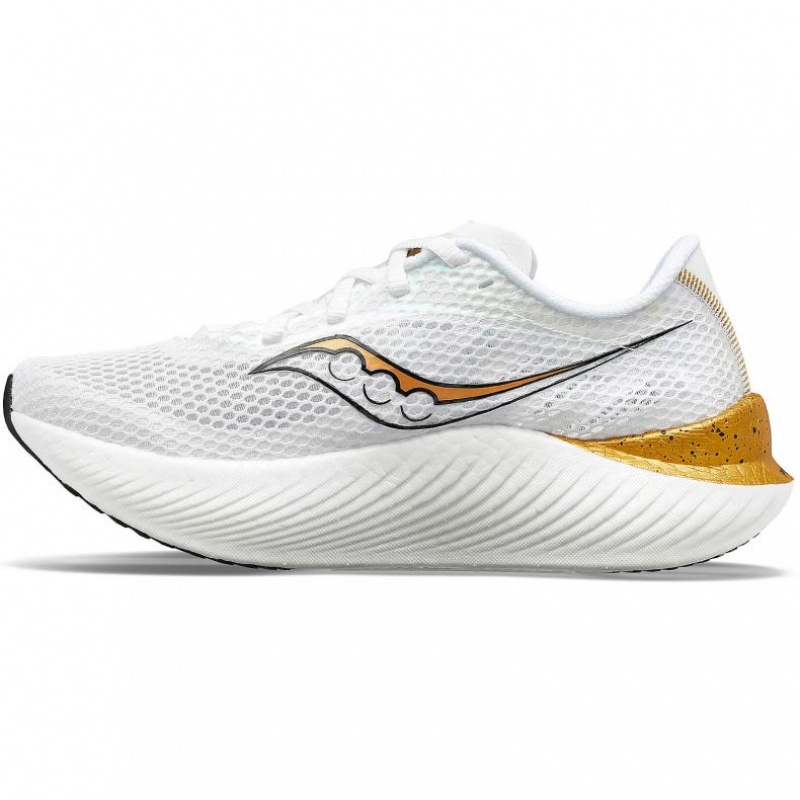 White Women's Saucony Endorphin Pro 3 Running Shoes | AUS-VNPIA