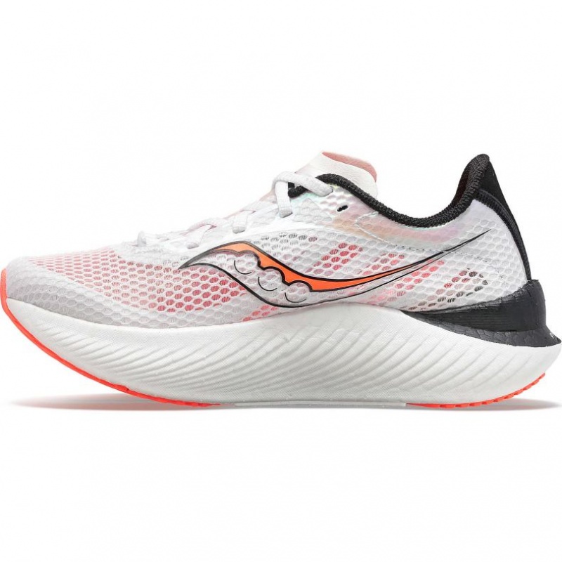 White Women's Saucony Endorphin Pro 3 Running Shoes | AUSTRALIA-SNZKL