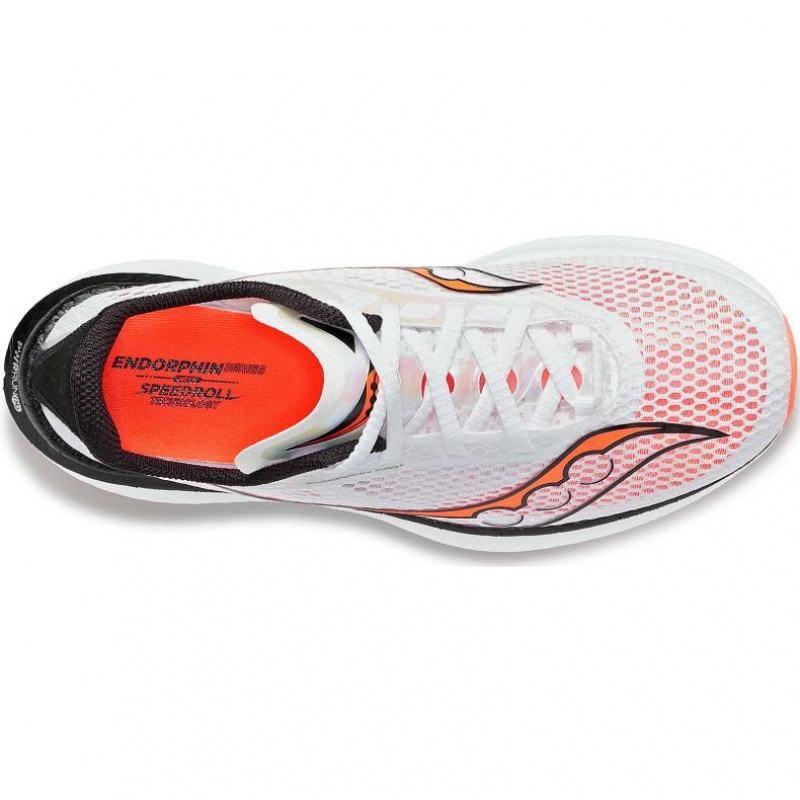 White Women's Saucony Endorphin Pro 3 Running Shoes | AUSTRALIA-SNZKL